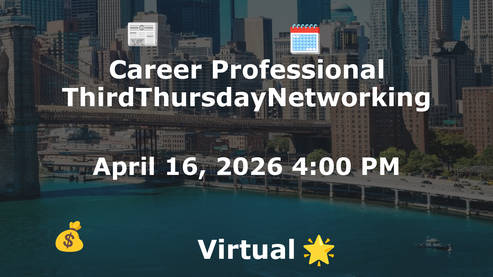 Career Professional ThirdThursdayNetworking  event image